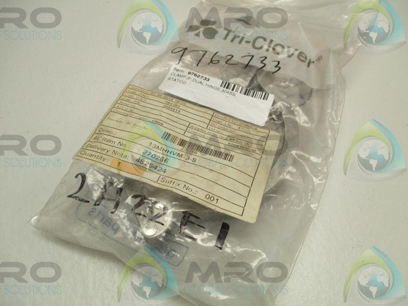 TRI-CLOVER 13MHHVM-3-S 270266 CLAMP  NSMP