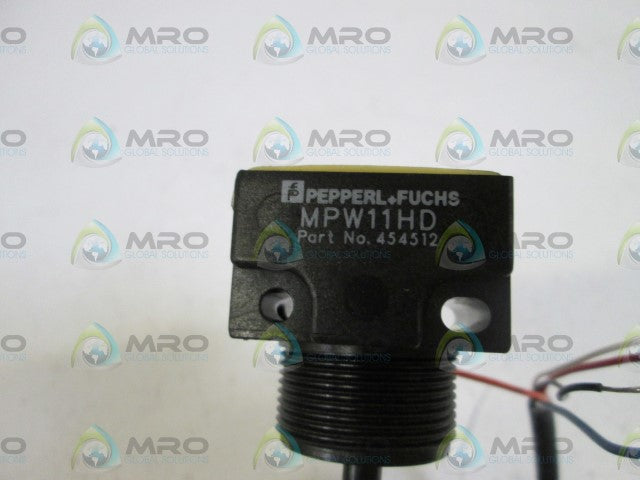 PEPPERL+FUCHS MPW11HD PHOTO AUTOMATION SENSOR *NEW NO BOX*