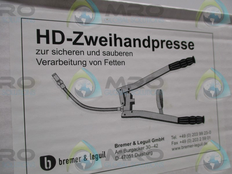 BREMER & LEGUIL 73509105 GREASE PRESS  NSMP