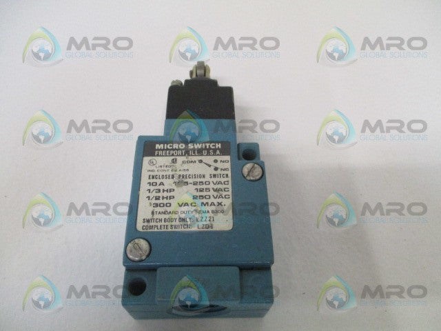 MICROSWITCH LZD1 ENCLOSED PRECISION SWITCH *USED*
