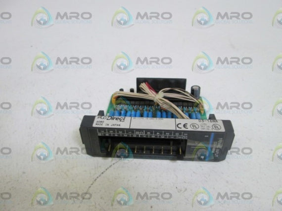 PLC DIRECT D3-16NA INPUT MODULE (AS PICTURED)  *USED*