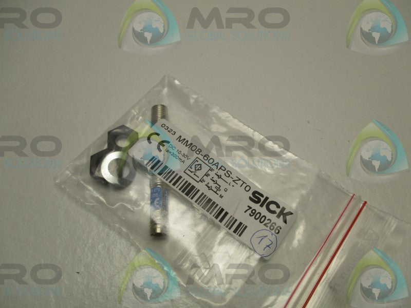 SICK MM08-60APS-ZT0 PROXIMITY SENSOR * NEW IN FACTORY BAG *