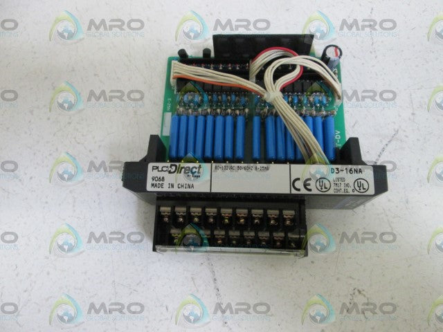PLC DIRECT D3-16NA INPUT MODULE *NEW IN BOX*
