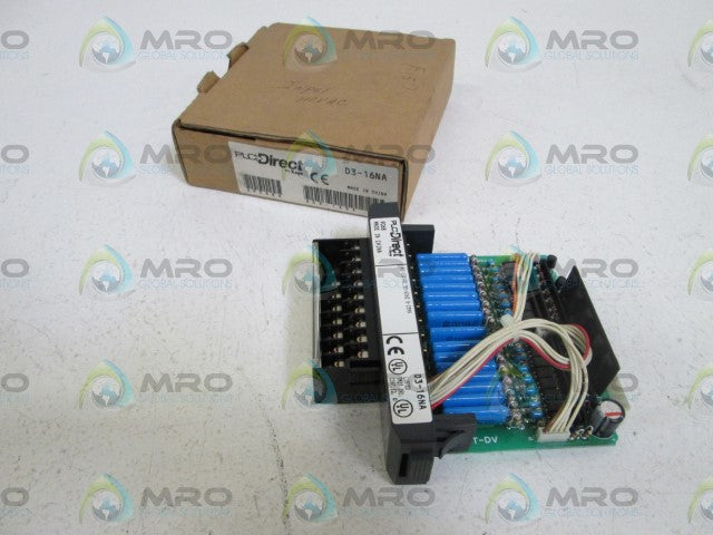 PLC DIRECT D3-16NA INPUT MODULE *NEW IN BOX*