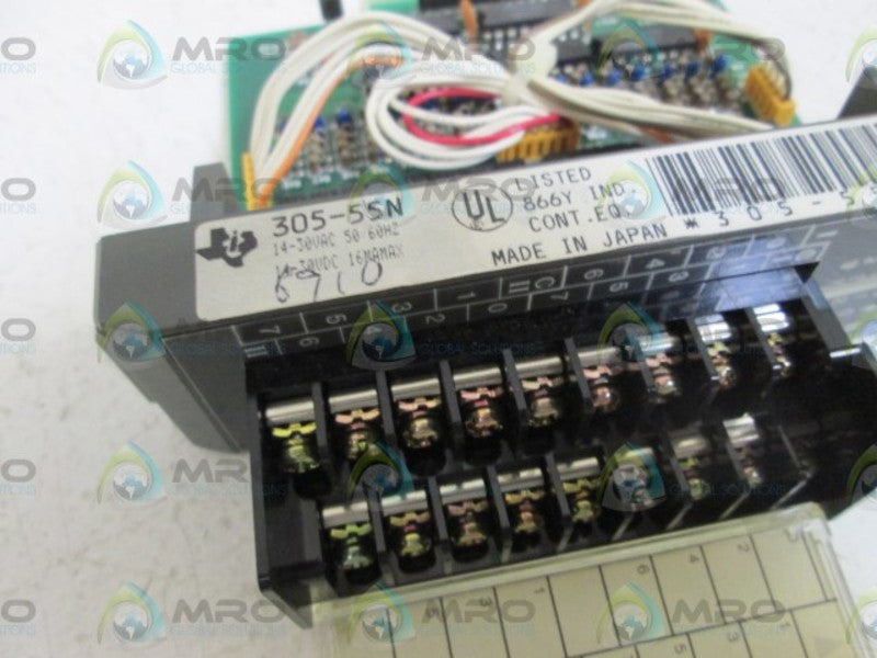 TEXAS INSTRUMENT INPUT MODULE 305-55N *NEW IN BOX*
