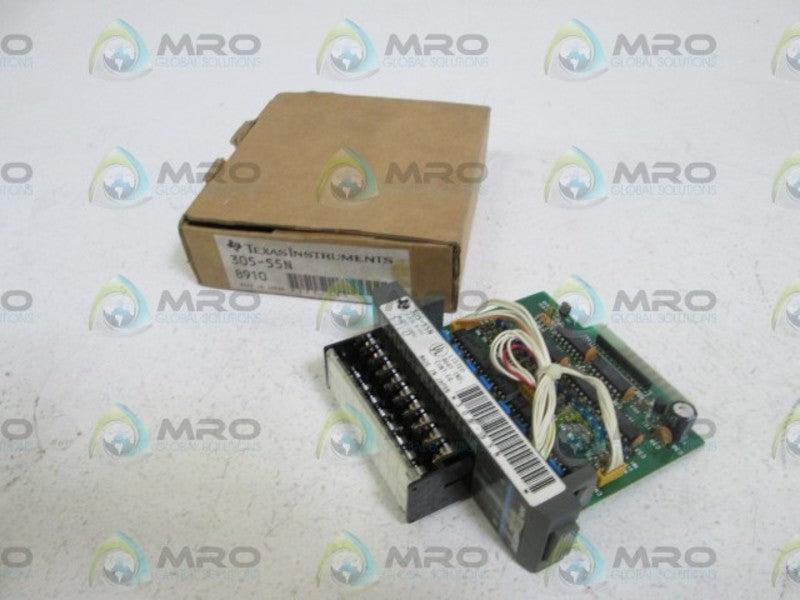 TEXAS INSTRUMENT INPUT MODULE 305-55N *NEW IN BOX*