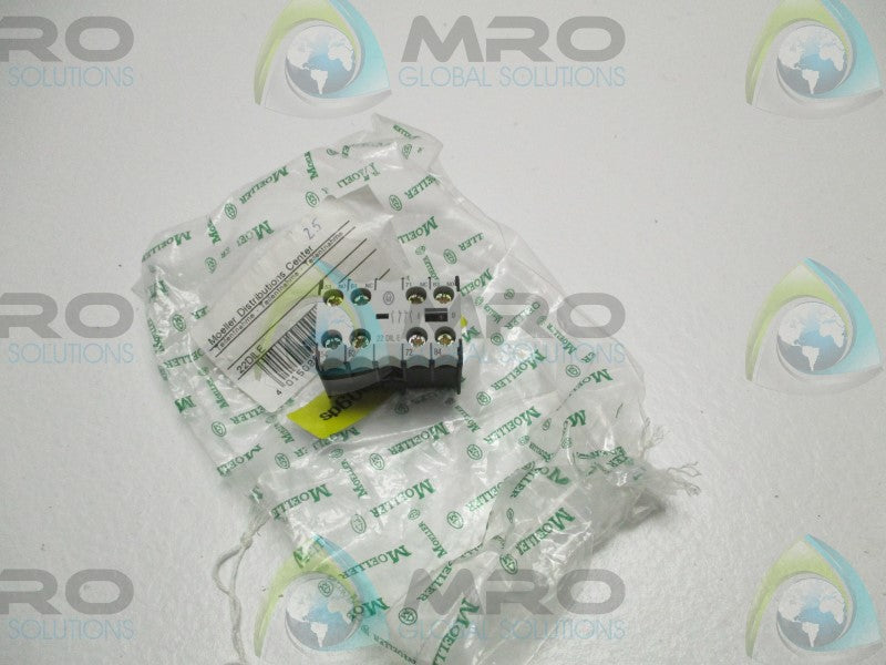 KLOCKNER MOELLER 22DILE AUXILIARY CONTACT BLOCK * NEW IN FACTORY BAG *