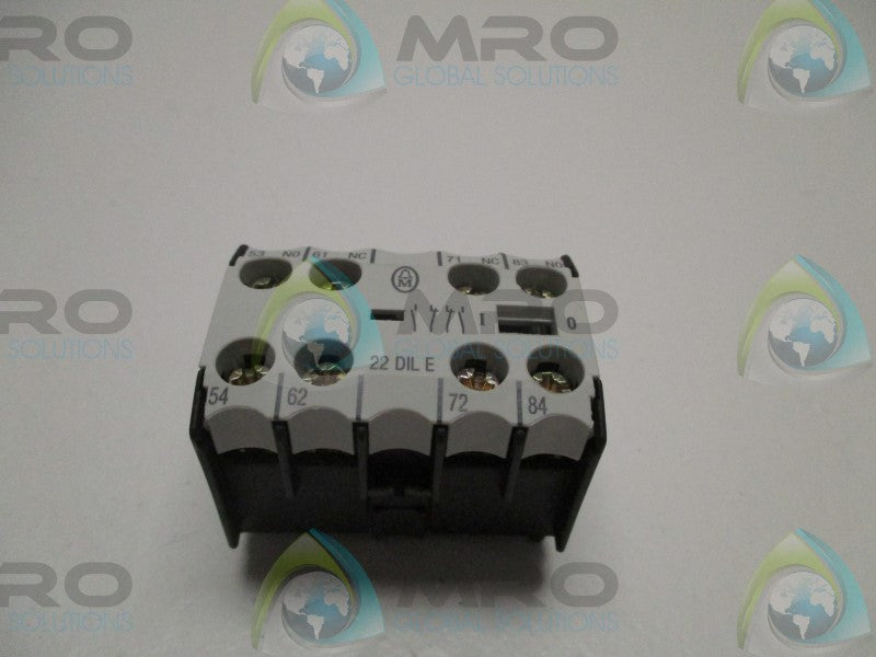 KLOCKNER MOELLER 22DILE AUXILIARY CONTACT BLOCK * NEW IN FACTORY BAG *