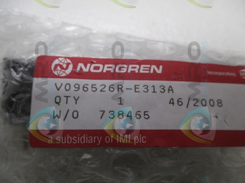 NORGREN V096526R-E313A SOLENOID VALVE * NEW IN FACTORY BAG *