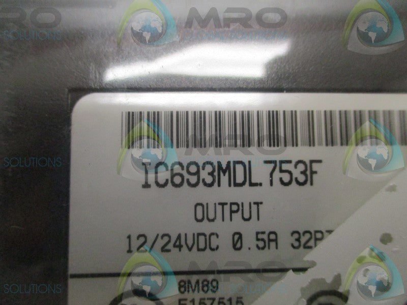 GE FANUC IC693MDL753F OUTPUT MODULE * NEW IN ORIGINAL PACKAGE *