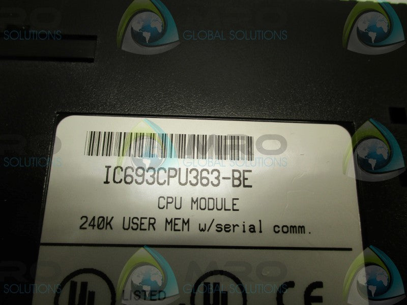 GE FANUC IC693CPU363-BE (NO KEY)  NSNP