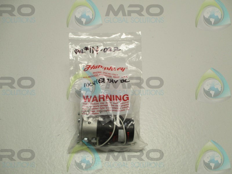 HUMPHREY MC41E1 SOLENOID VALVE * NEW IN FACTORY BAG *