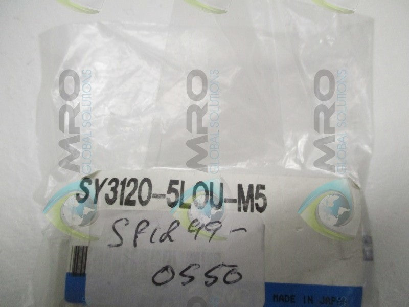 SMC SY3120-5LOU-M5 SOLENOID VALVE * NEW IN FACTORY BAG *