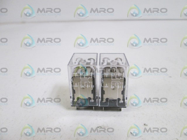 LOT OF 2 C3 CONTROLS RELAY 24VDC GPRM-B2C10ZC *NEW NO BOX*