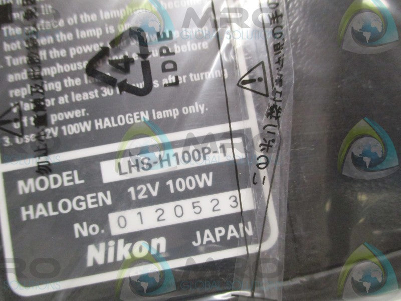 NIKON LHS-H100P-1 HALOGEN LAMP HOUSING ILLUMINATOR * NEW IN ORIGINAL PACKAGE *