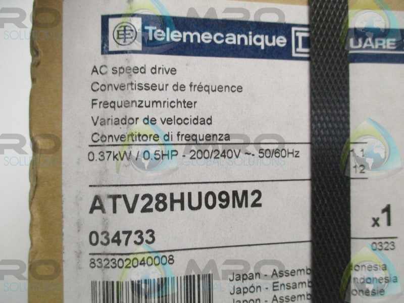 TELEMECANIQUE ATV28HU09M2 AC SPEED DRIVE * FACTORY SEALED *