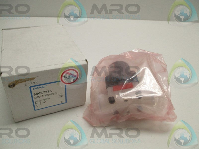 GEMU 61015D720521HP 88057736 DIAPHRAGM VALVE  NSMP