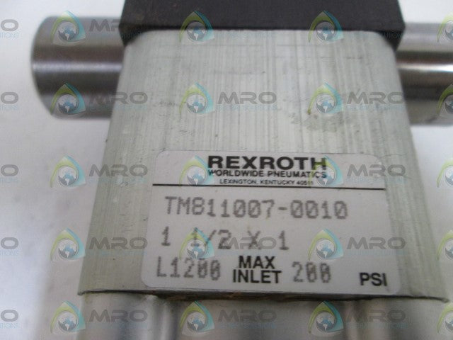 REXROTH CYLINDER 1-1/2X1 200PSI TM811007-0010 *NEW IN BOX*