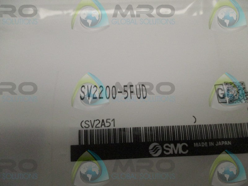 SMC SV2200-5FUD SOLENOID VALVE * NEW IN FACTORY BAG *