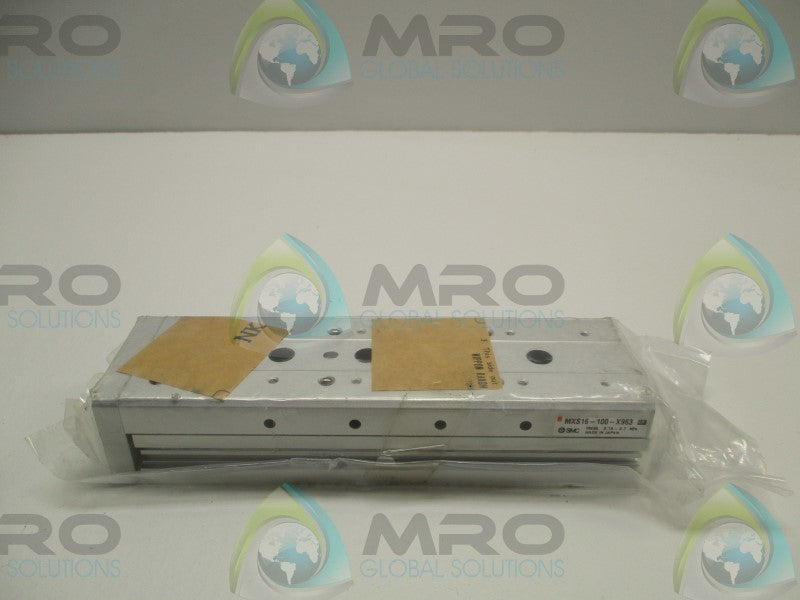 SMC MXS16-100-X963 GUIDED SLIDE CYLINDER  NSMP