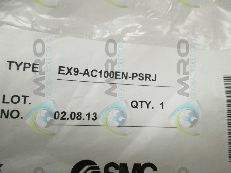 SMC EX9-AC100EN-PSRJ * NEW IN FACTORY BAG *