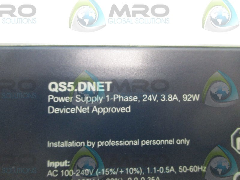 PULS QS5.DNET 100-240VAC 1.1-0.5A NSMP