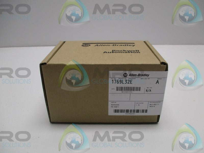 ALLEN BRADLEY 1769-L32E SER. A F/W 1.15 MODULE DATE: 2011 * FACTORY SEALED *