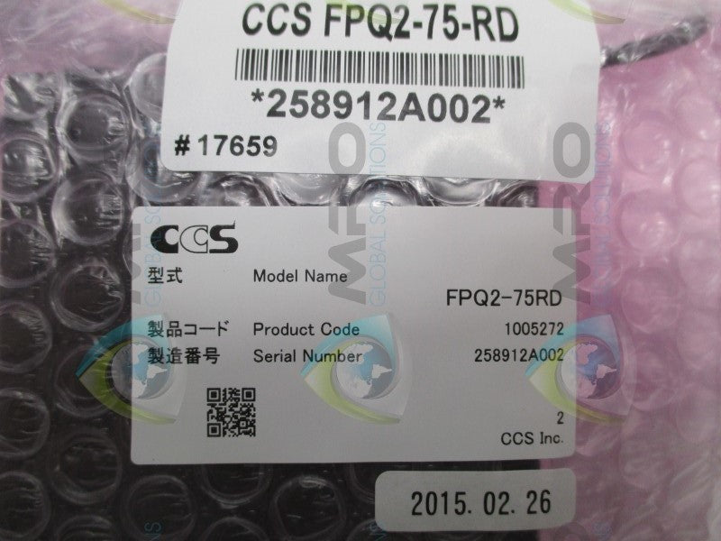CCS FPQ2-75RD LOW ANGLE SQUARE LIGHT  NSMP