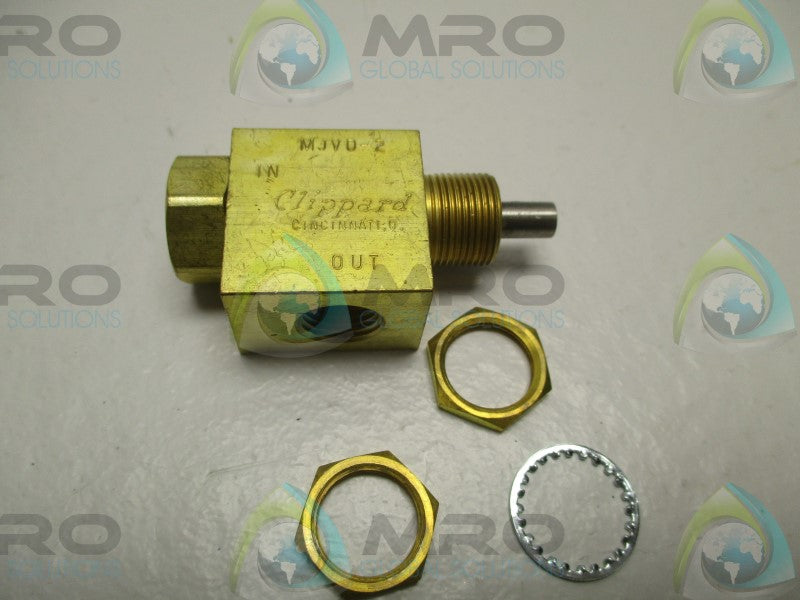 CLIPPARD MJVO-2 OPEN 2-WAY VALVE * NEW IN ORIGINAL PACKAGE *