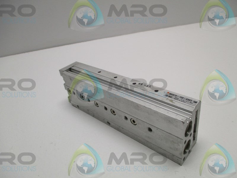 SMC MXS16-100-X963 GUIDED CYLINDER SLIDE  UNMP