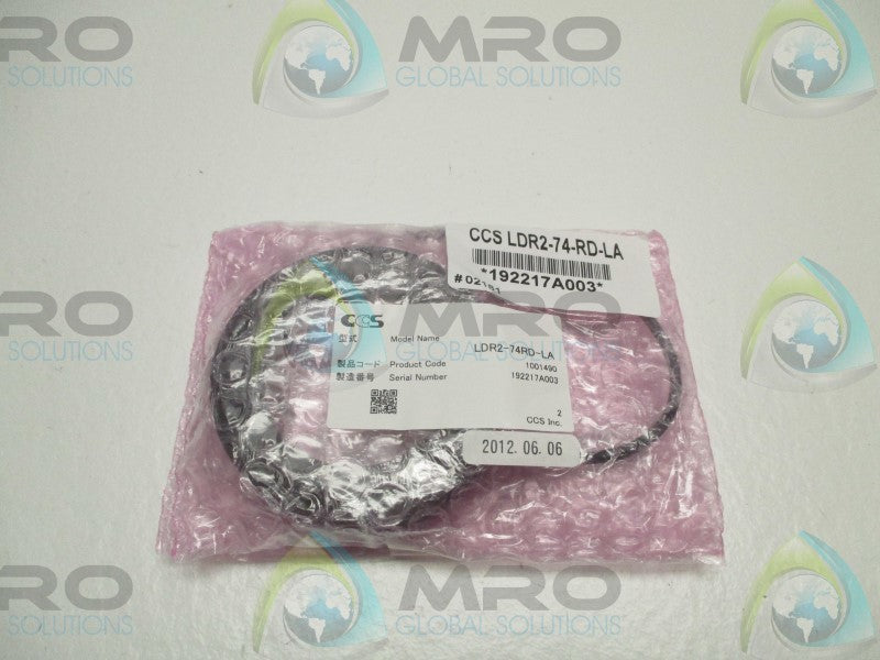 CCS LDR2-74RD-LA RED RING LIGHT * NEW IN FACTORY BAG *