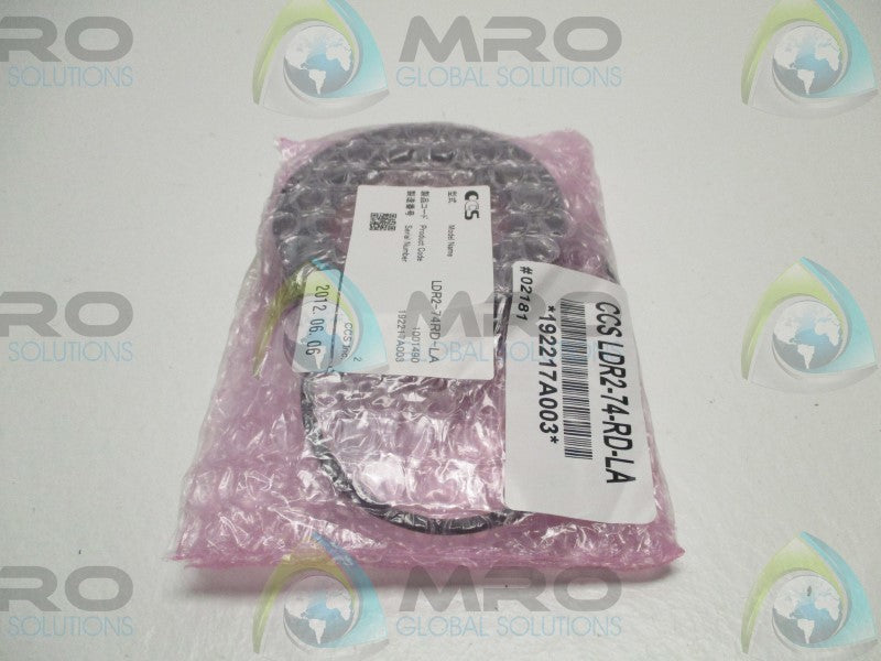 CCS LDR2-74RD-LA RED RING LIGHT * NEW IN FACTORY BAG *