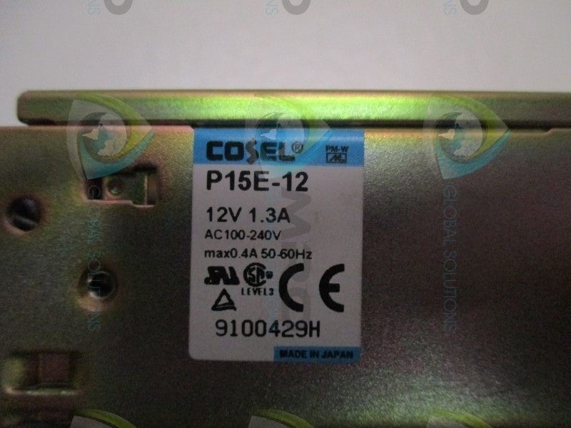 COSEL P15E-12 POWER SUPPLY  UNMP