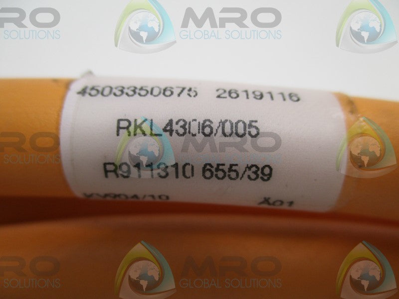 REXROTH RK4306/005 SERVO CABLE  NSNP