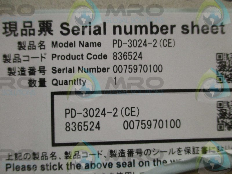 CCS PD-3024-2(CE) CONTROLLER POWER SUPPLY  NSMP