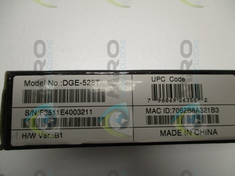 D-LINK DGE-528T GIGABIT PCI DESKTOP ADAPTER * FACTORY SEALED *
