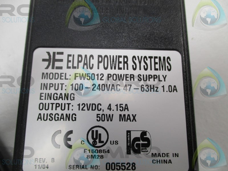 ELPAC FW5012-690 POWER SUPPLY  NSMP