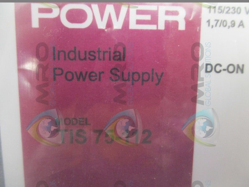 TACO TIS75-112 POWER SUPPLY  NSMP