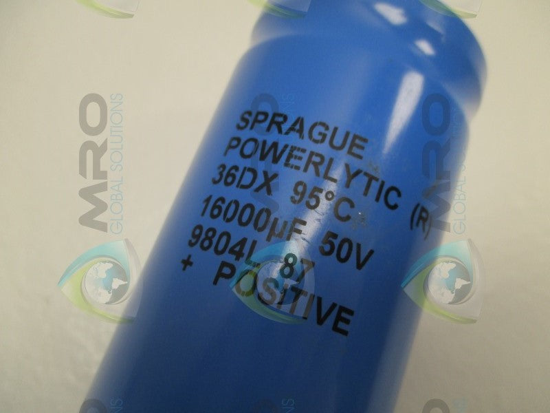 SPRAGUE 9804L87 CAPACITOR 50V  UNMP