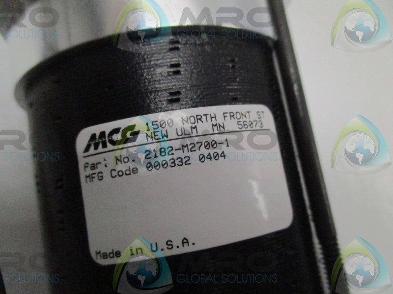 MCG 2182-M2700-1 BRUSHLESS SERVO MOTOR (AS PICTURED)  NSNP