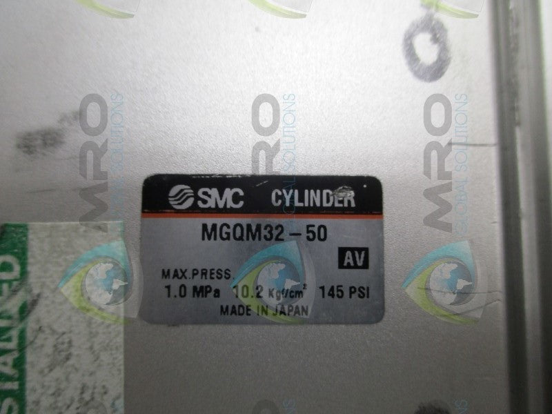 SMC MGQM32-50 PNEUMATIC GUIDE CYLINDER  UNMP