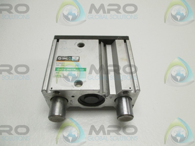 SMC EMGQM32-50 COMPACT GUIDED CYLINDER SLIDE  UNMP