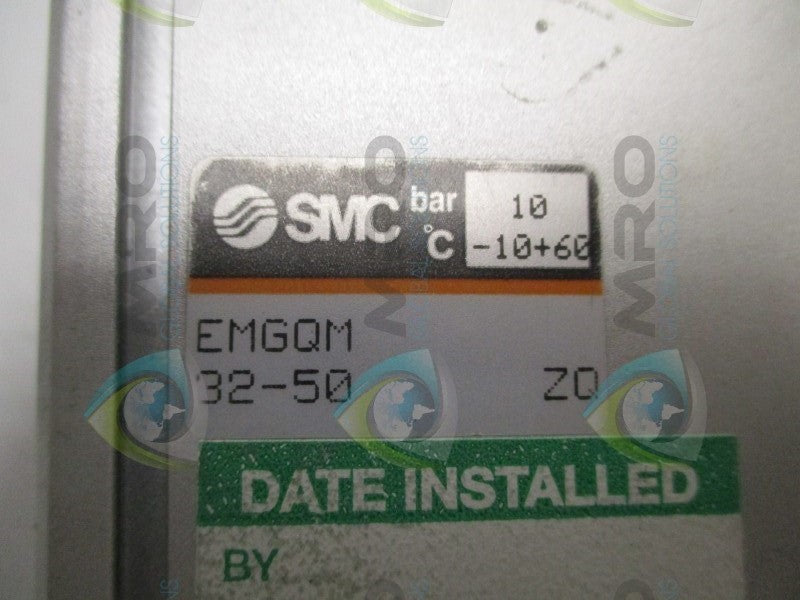SMC EMGQM32-50 COMPACT GUIDED CYLINDER SLIDE  UNMP