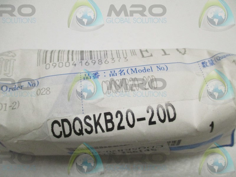 SMC CDQSKB20-20D COMPACT CYLINDER * NEW IN FACTORY BAG *