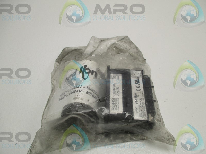 RED LION CONTROLS CUB4V000 VOLTMETER * NEW IN FACTORY BAG *