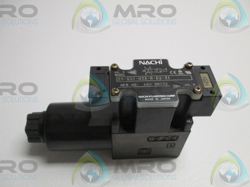 NACHI SS-G01-H3X-R-D2-31 MAGNETIC SOLENOID VALVE  NSNP
