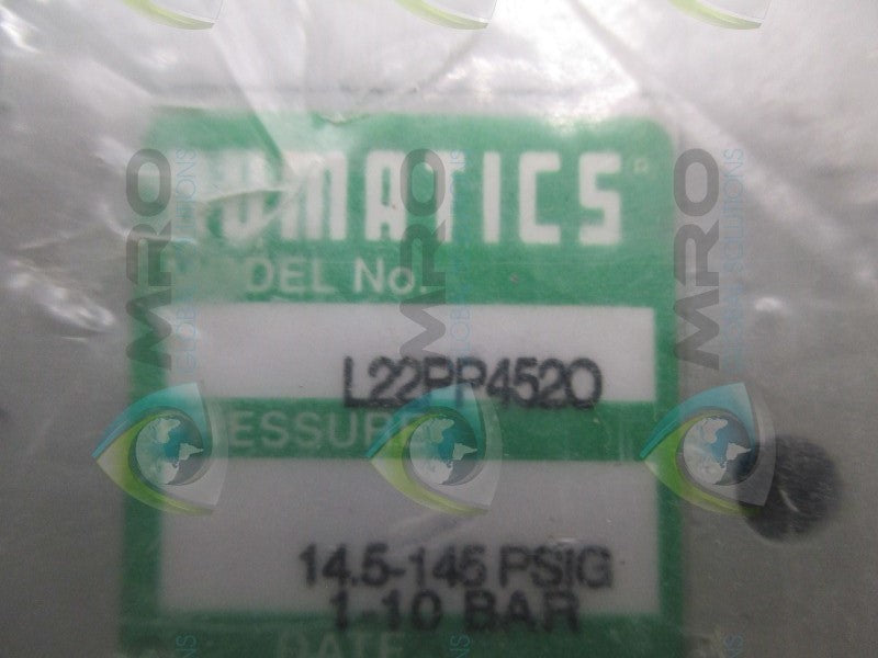 NUMATICS L22PP452O AIR PILOT VALVE * NEW IN FACTORY BAG *