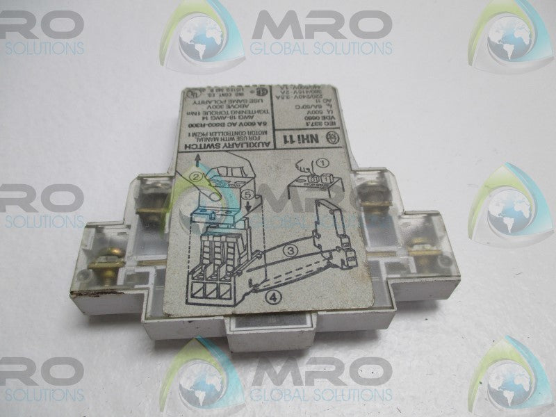KLOCKNER MOELLER NHi11 AUXILLARY SWITCH  UNMP