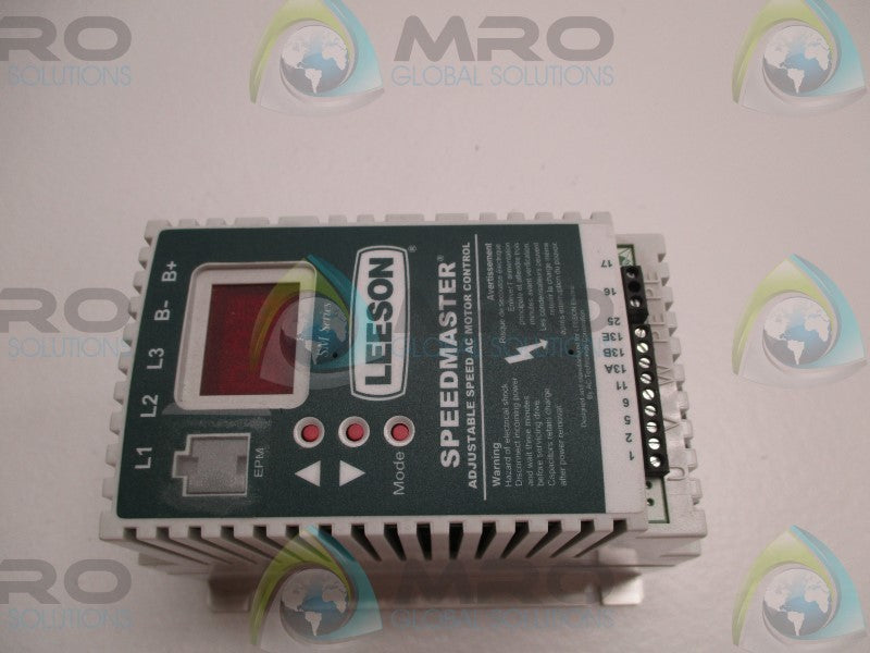 LEESON SPEED MASTER 174282.00 ADJ. SPEED AC MOTOR CONTROL * NEW NO BOX *