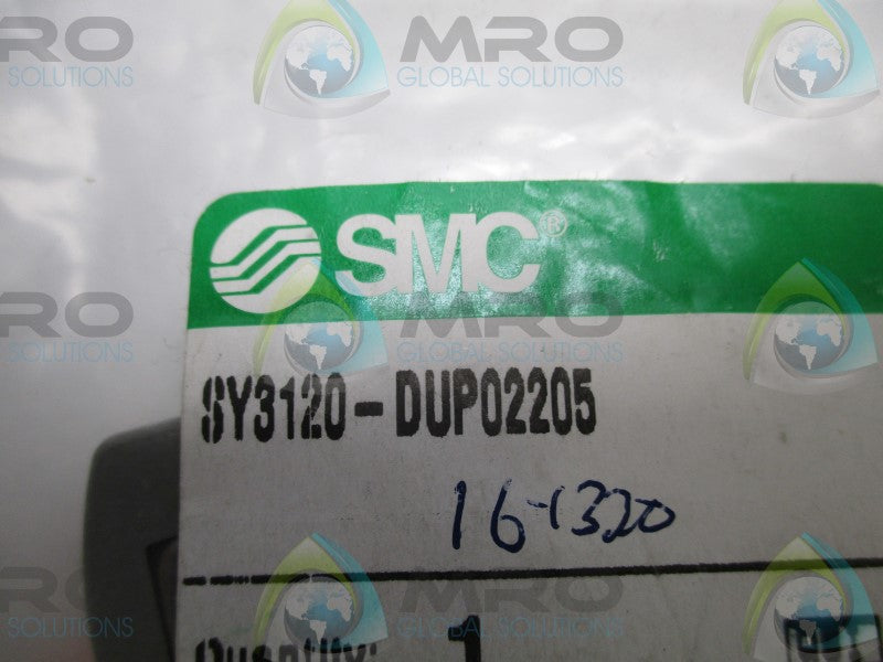 SMC SY3120-DUP02205 SOLENOID VALVE * NEW IN FACTORY BAG *